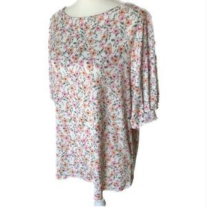 Misia Half Sleeve Floral Summer Blouse XL